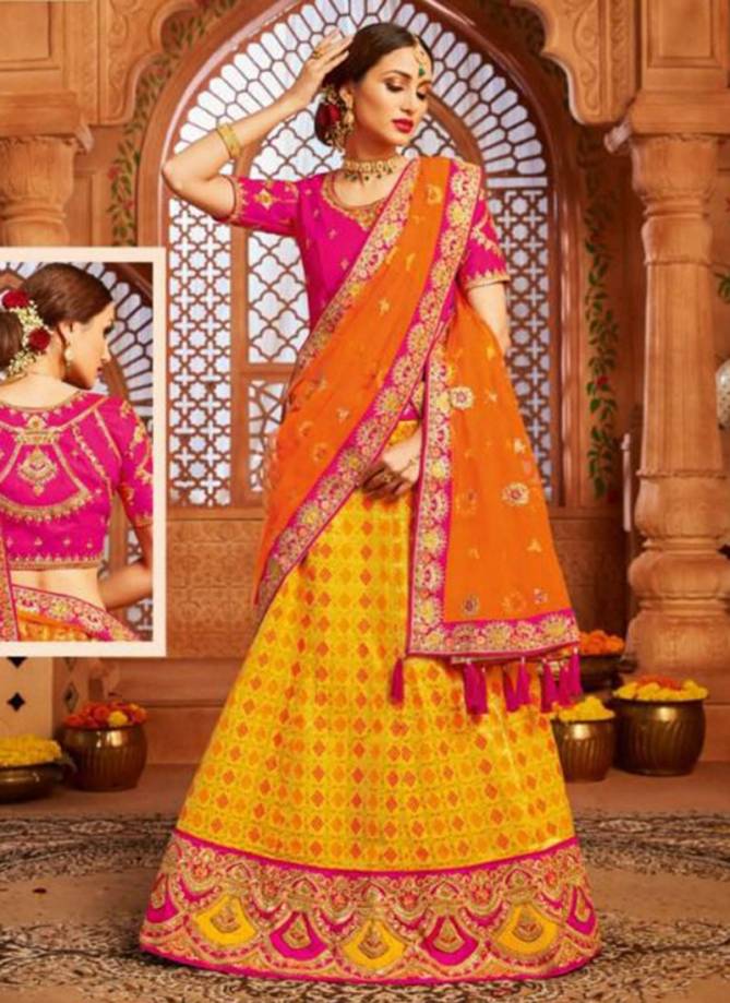 Gajraj Festive Wear Heavy Silk Wholesale Lehenga Choli Collection